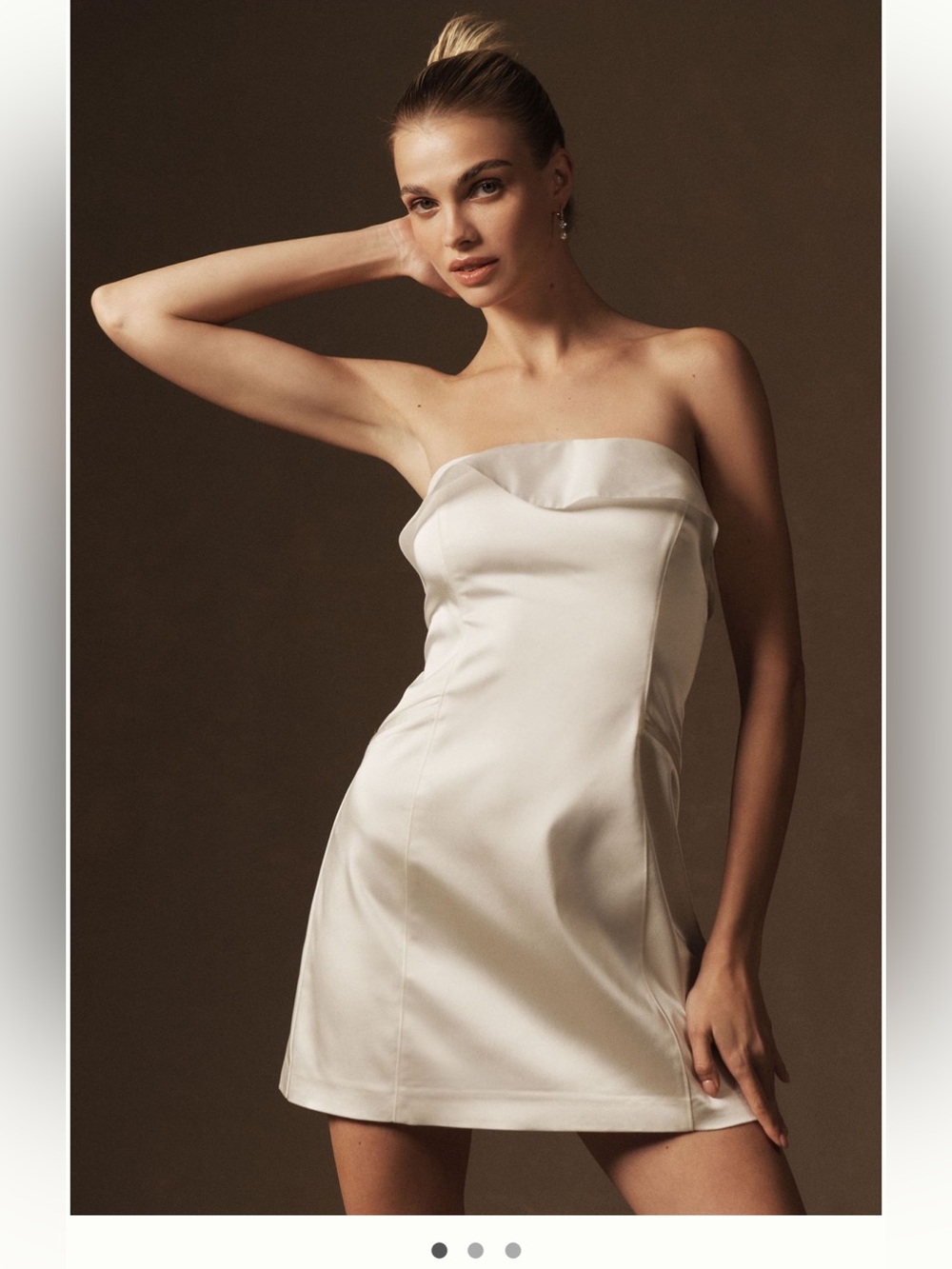 BHLDN Strapless Mini Dress - Picture 2 of 5